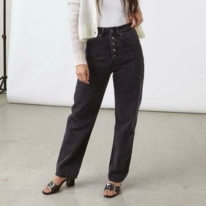 Decade Studio Bonnie Jeans in Lisbon wash, size 31 (**fits like a 28**)